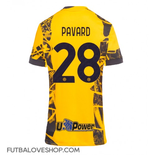 Dres Inter Milan Benjamin Pavard #28 Tretina pre Ženy 2024-25 Krátky Rukáv